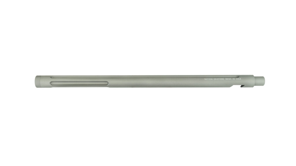 Left side product view of the X-RING THREADED AND FLUTED BARREL UPGRADE FOR 10/22® RIFLES - GMG