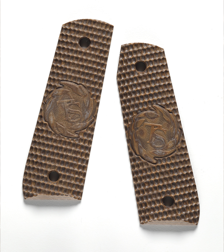 Front facing product view of the Quicksand G10 Grips for Ruger® Mark III™ 22/45™.