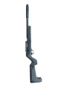 Vertical product image of the right side of the Owyhee Takedown Magnum SBX™ Rifle .22WMR Black - Backpacker Black