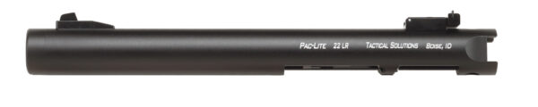 Left side product image of the MATTE BLACK DRAB PAC-LITE 6” BARREL - NON-FLUTED