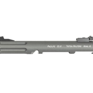 Left side product image of the GUN METAL GRAY PAC-LITE IV 4.5” BARREL - FLUTED.