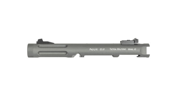 Product image of the GUN METAL GRAY PAC-LITE IV 4.5” BARREL - FLUTED