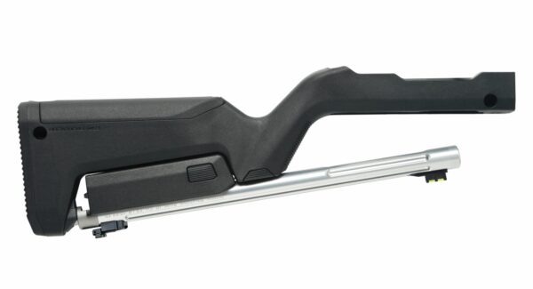 Product image of the SILVER X-RING TAKEDOWN BARREL W/ MAGPUL® X-22 BACKPACKER STOCK / BLACK