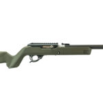 Product image of the MATTE BLACK INTEGRALLY SUPPRESSED X-RING TAKEDOWN RIFLE / HUNTER STOCK / OD