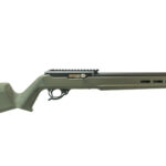 Product image of the MATTE BLACK INTEGRALLY SUPPRESSED X-RING RIFLE / HUNTER STOCK / OLIVE DRAB