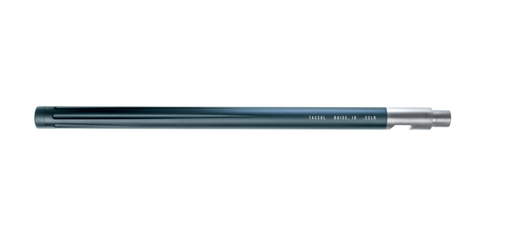 Left side product image of the Matte Black X-RING® Performance HD Barrel Upgrade for 10/22® Rifles