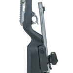 Product image of the collapsed GUN METAL GRAY X-RING TAKEDOWN RIFLE w/ OPTIC / BACKPACKER STOCK / BLACK