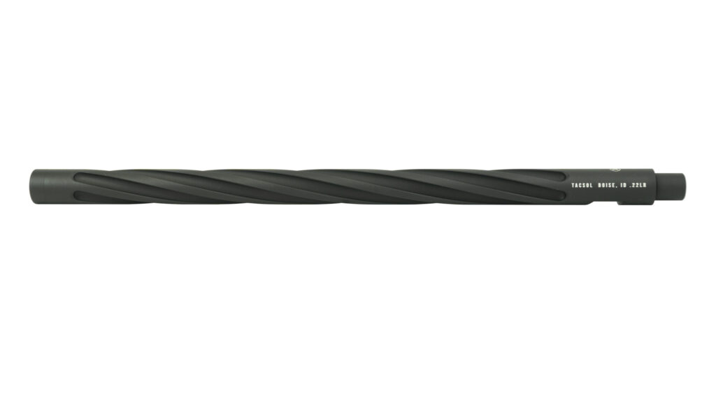 Left side product view of the MATTE BLACK X-RING PERFORMANCE LT BARREL FOR RUGER® 10/22® RIFLES