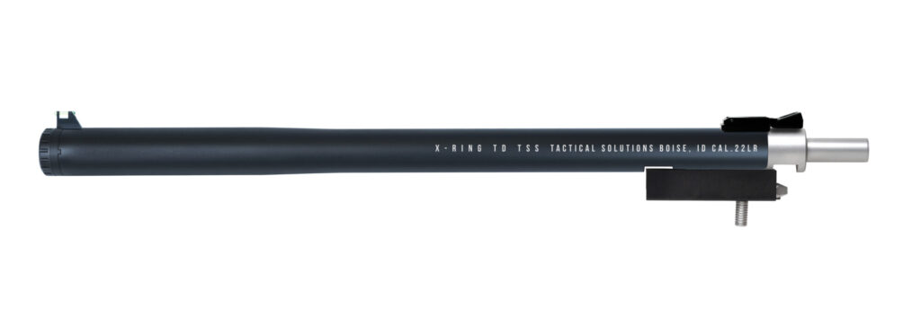 Left side product image of the X-RING TAKEDOWN TSS INTEGRALLY SUPPRESSED BARREL