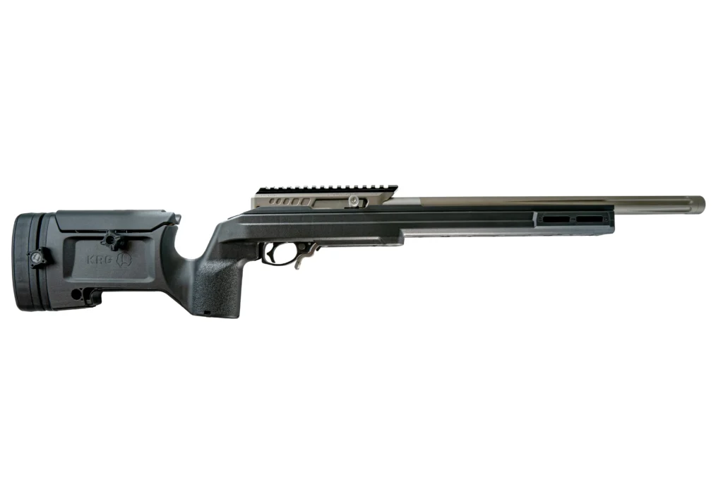 Product image of the X-RING VR Gen2 Precision Rifle - KRG Black Stock with Quicksand